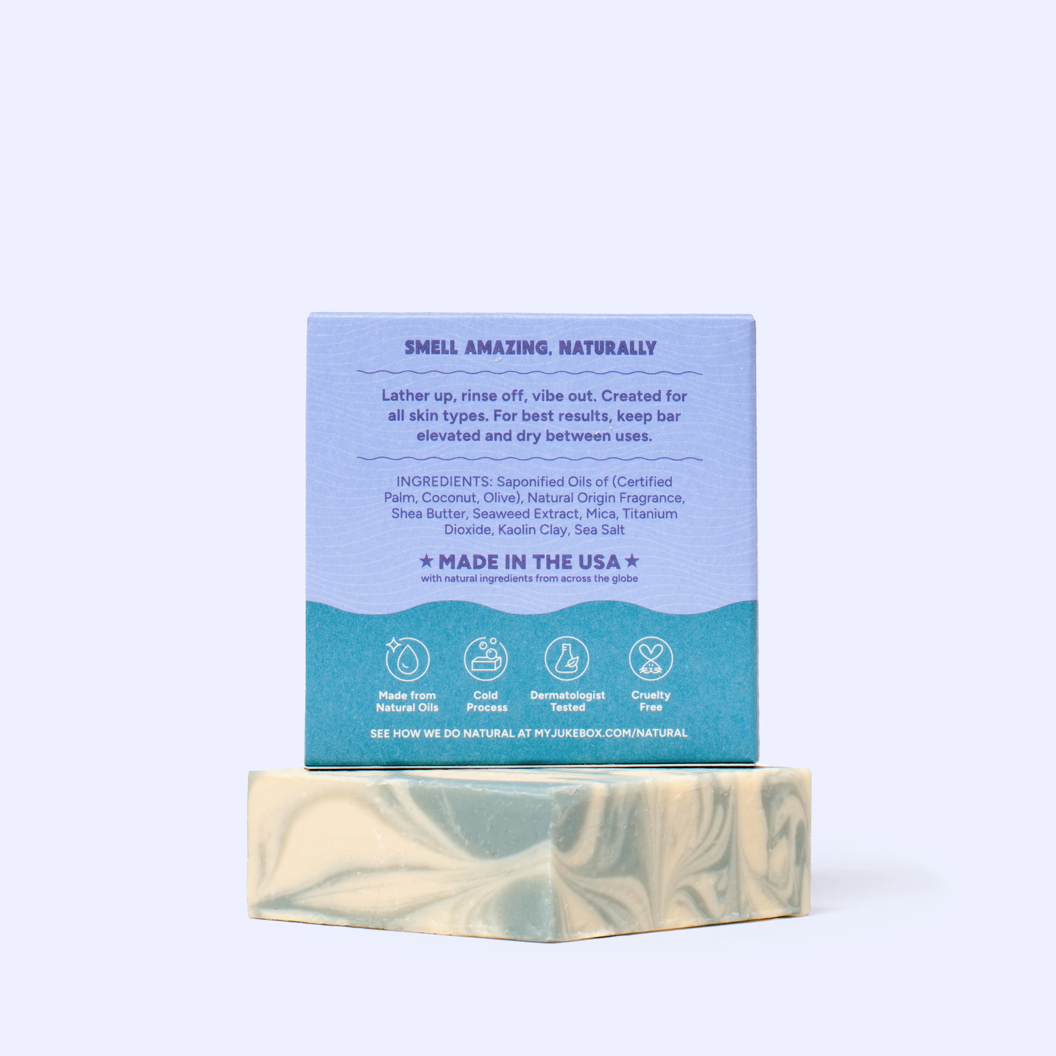 Sky Blue Malibu Body Soap - Image 6